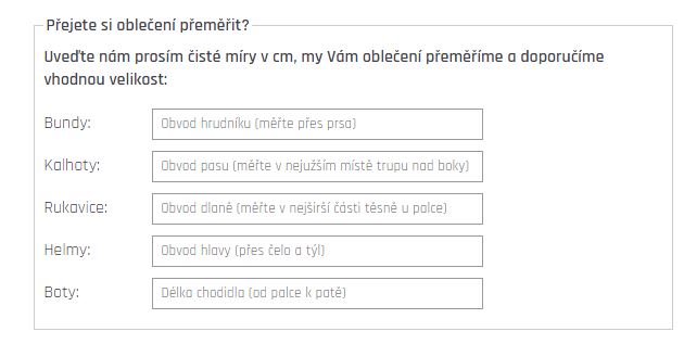 Míry zákazníka